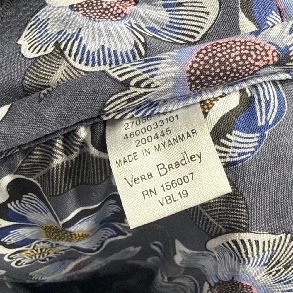 Vera Bradley quilted sherpa